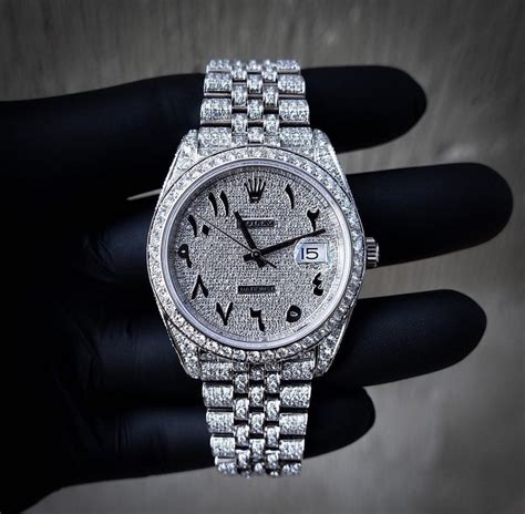 rolex full diamond price.